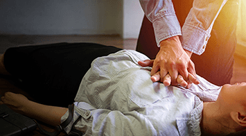 Desfibrilador reanimación cardiopulmonar RCP