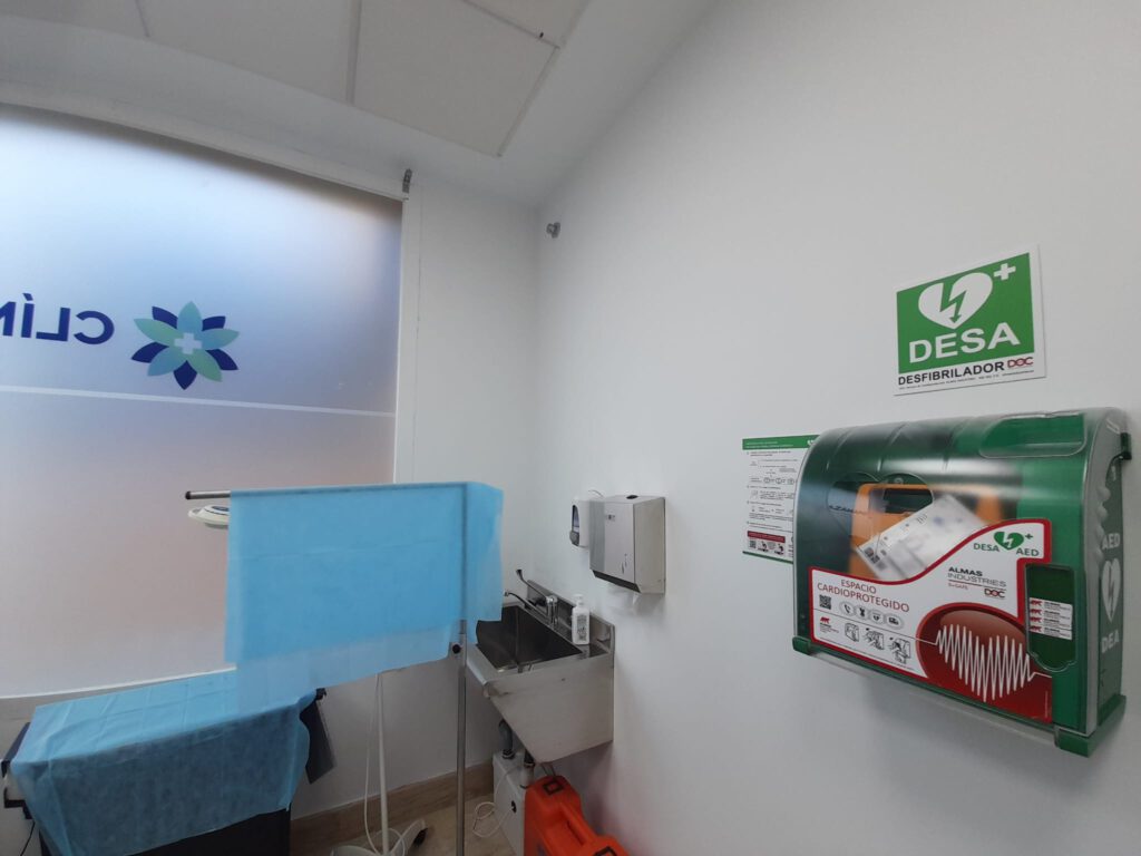 desfibrilador enfermería