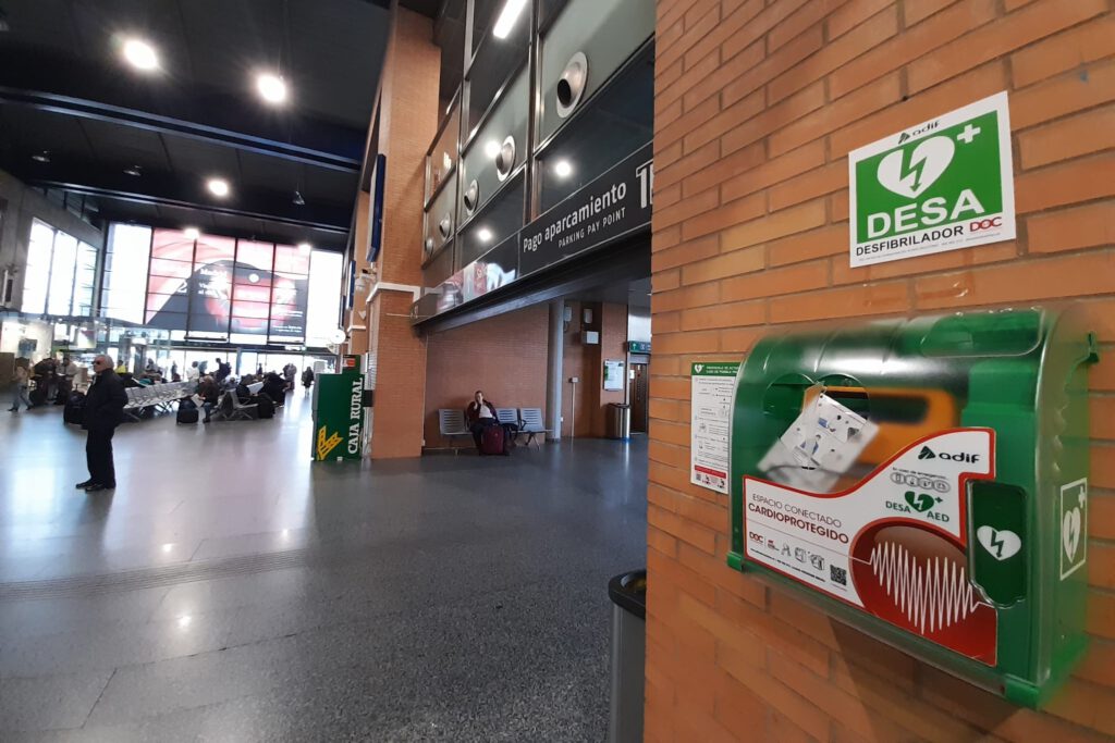 Estación cardioprotegida