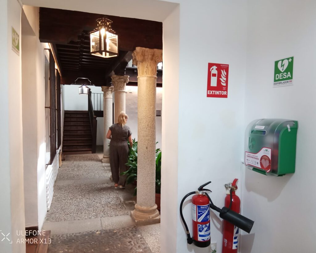 hoteles con desfibrilador