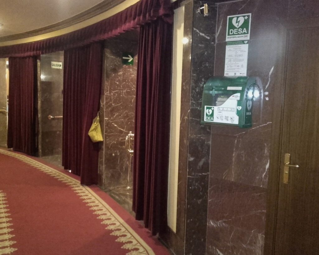 Desfibriladores para eventos y conciertos