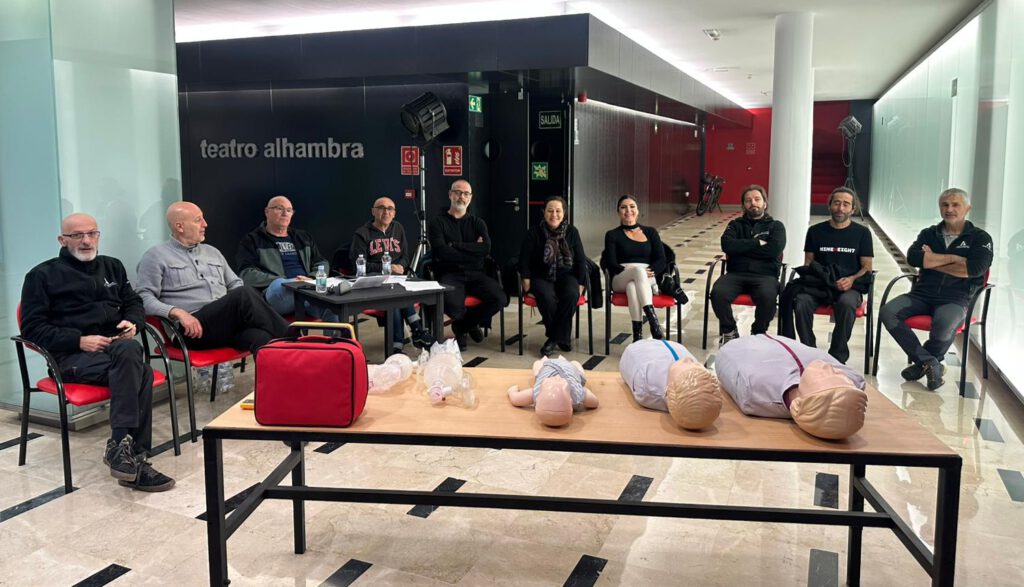 Desfibrilador en Teatro