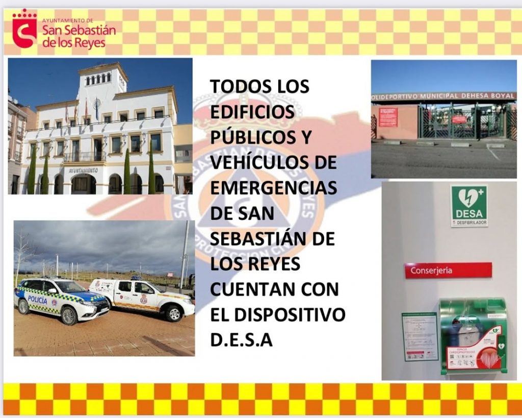 Joven de 14 años salvado de una parada cardiaca en San Sebastián de los Reyes tras la intervención de agentes de policía con un desfibrilador Philips de Almas Industries del vehículo policial