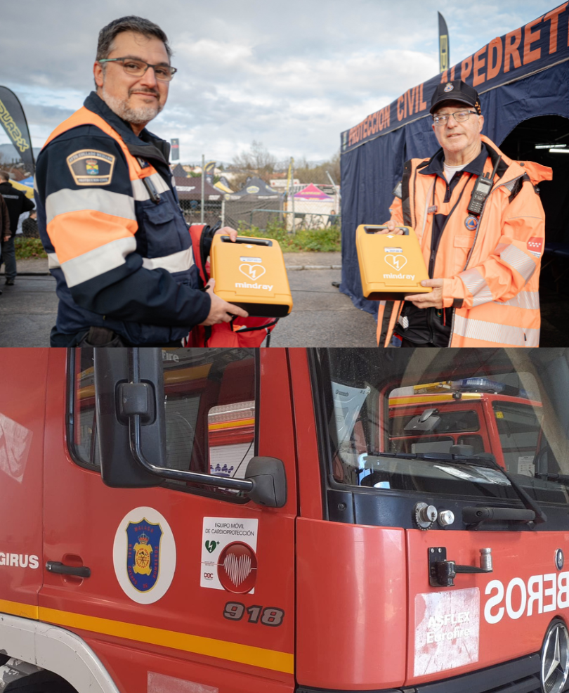 desfibriladores bomberos y proteccion civil
