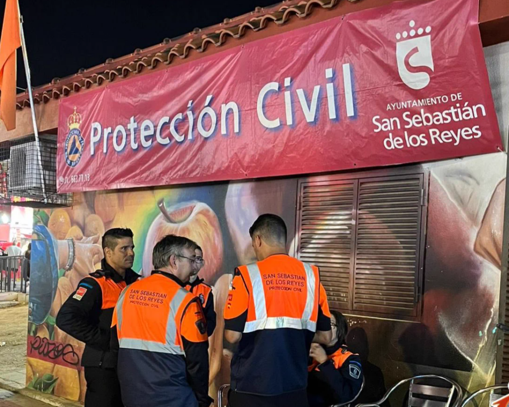 Protección Civil de San Sebastián de los Reyes salva a una mujer de 50 años